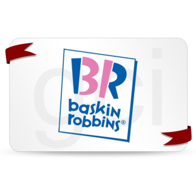 Baskin Robbins Digital Gift Card Baskin Robbins Digital Gift Card